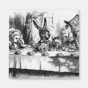 The Mad Hatter's Tea Party Magnet