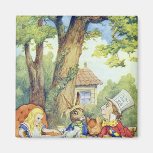 The Mad Hatter's Tea Party Magnet