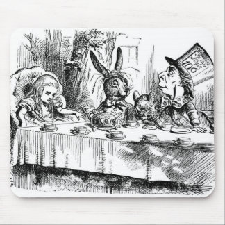 The Mad Hatter's Tea Party Mouse Mat