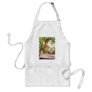 THE MAD HATTER'S TEA PARTY STANDARD APRON