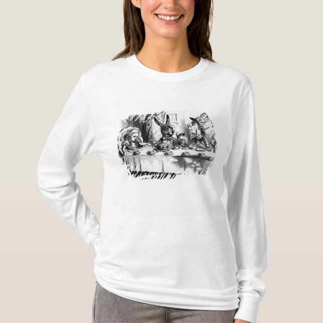 The Mad Hatter's Tea Party T-Shirt (Front)
