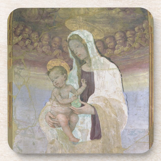 The Madonna and Child, a detail from the tabernacl Coaster (Front)