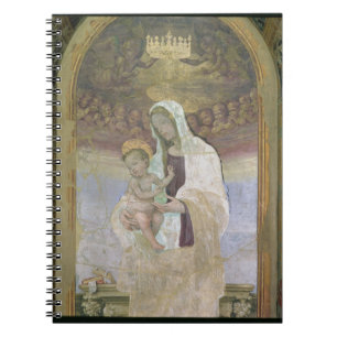 The Madonna and Child, a detail from the tabernacl Notebook