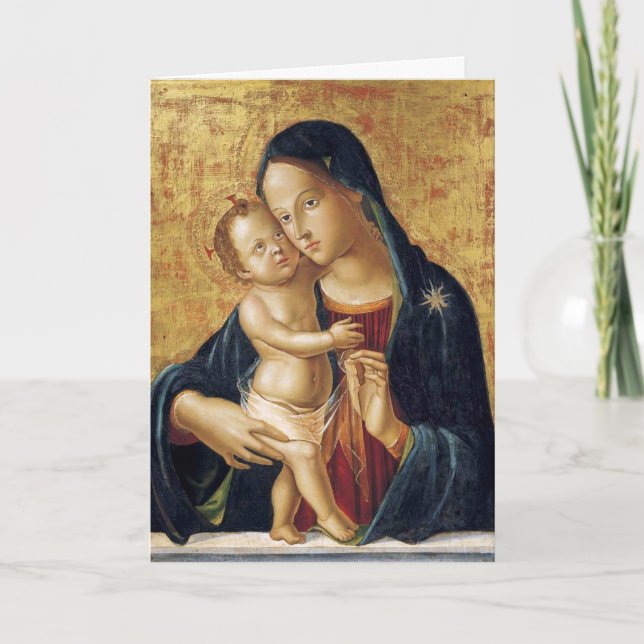 The Madonna and Child Holiday Card (Front)