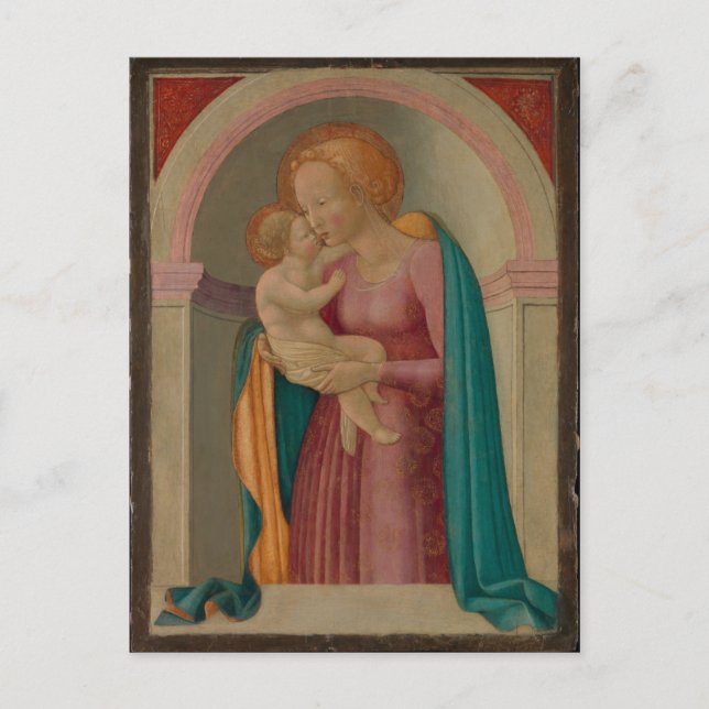 The Madonna and Child Postcard (Front)