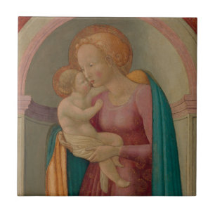 The Madonna and Child Tile