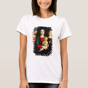 The Madonna and Child with St. John the Baptist an T-Shirt