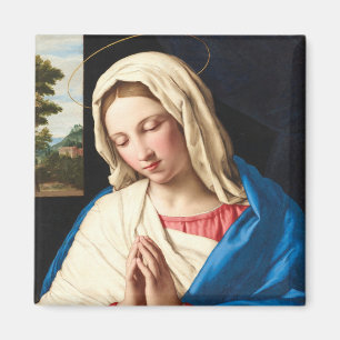 The Madonna at prayer, a landscape beyond Magnet