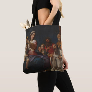 The Madonna, Child, and Saints Tote Bag