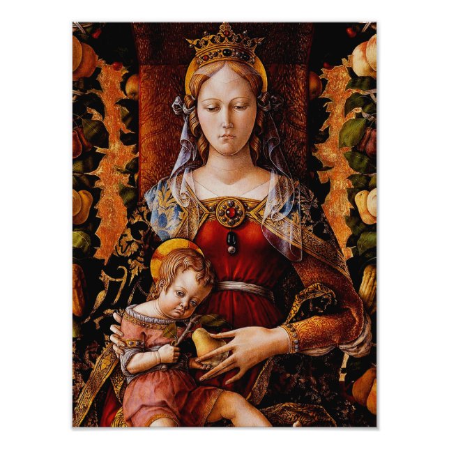 The Madonna della Candeletta by Carlo Crivelli Photo Print (Front)