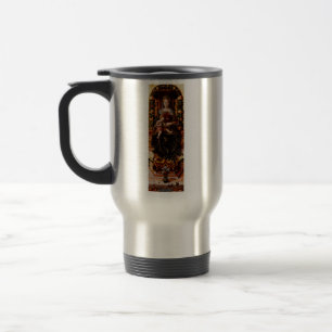 The Madonna della Candeletta by Carlo Crivelli Travel Mug