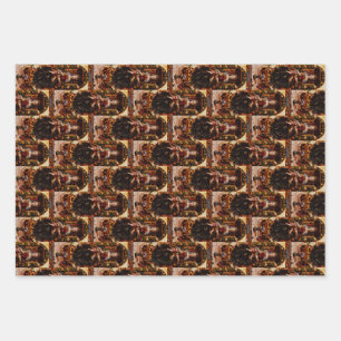 The Madonna della Candeletta by Carlo Crivelli Wrapping Paper Sheet