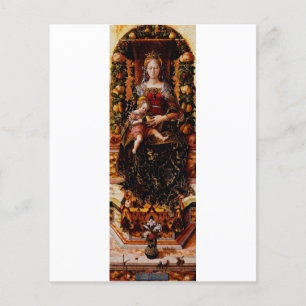 The Madonna della Candeletta Carlo Crivelli Art