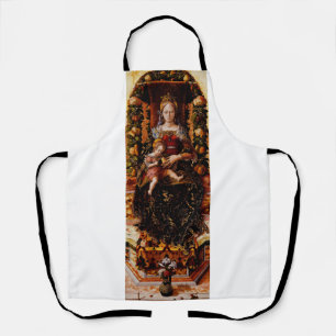 The Madonna della Candeletta Carlo Crivelli Art Apron