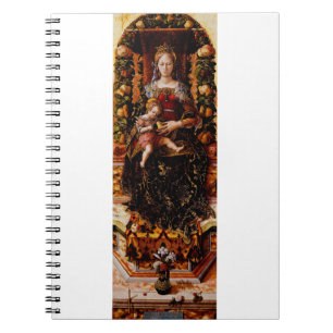 The Madonna della Candeletta Carlo Crivelli Art Notebook