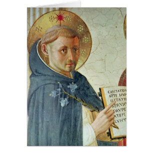 The Madonna delle Ombre, detail of St. Dominic