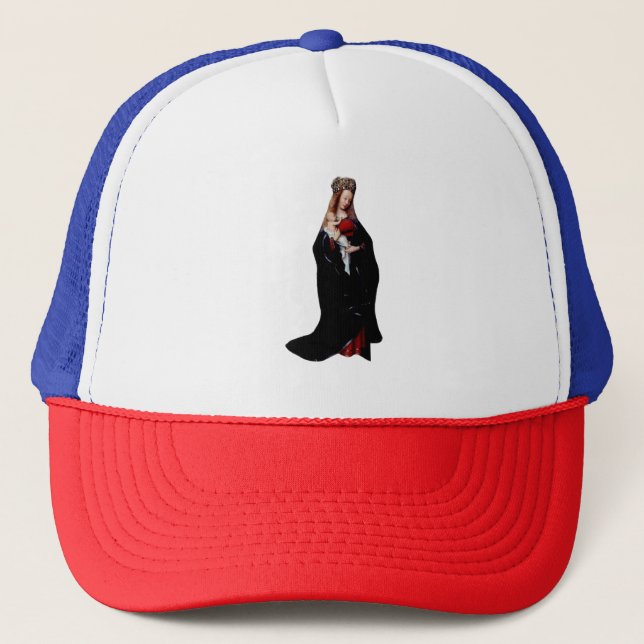 The Madonna in the Church by Jan van Eyck  Trucker Hat (Front)