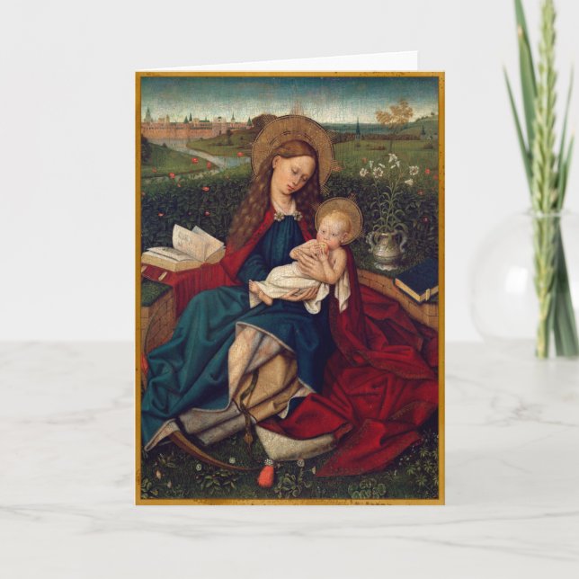 The Madonna of Humility Holiday Card (Front)