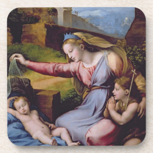 The Madonna of the Blue Diadem or The Madonna of t Coaster