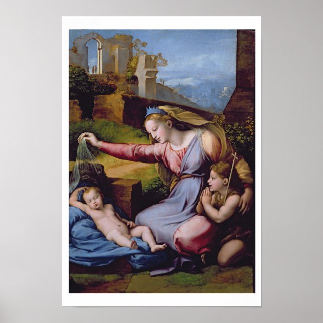 The Madonna of the Blue Diadem or The Madonna of t Poster (Front)