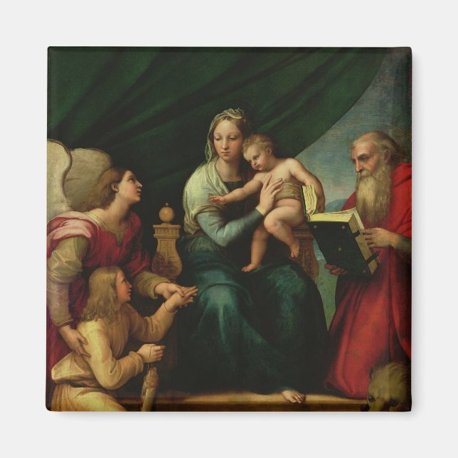 The Madonna of the Fish  c.1513 Magnet (Front)