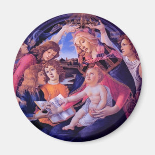 The Madonna of the Magnificat Magnet