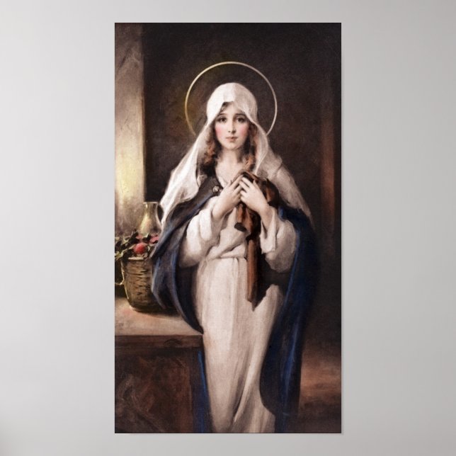 The Madonna of the Sacred Coat Print - Chambers (Front)