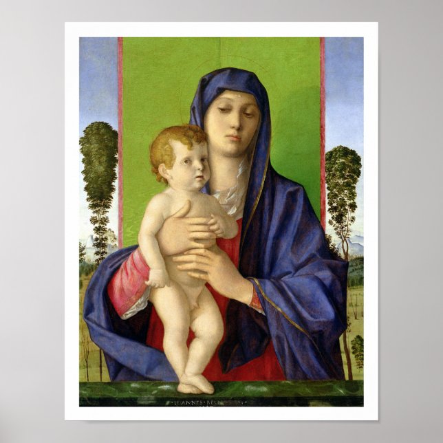 The Madonna of the Trees (Madonna degli Alberetti) Poster (Front)