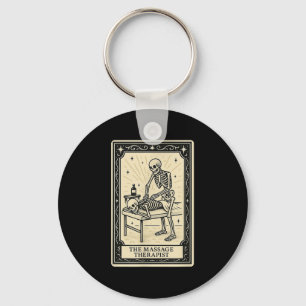 The Mage Therast Tarot Card - Halloween Soky Gothi Key Ring