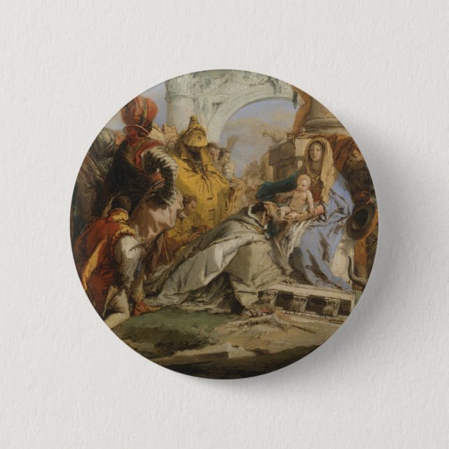 The Magi 6 Cm Round Badge (Front)