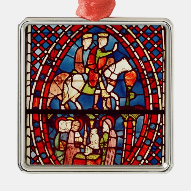 The Magi Metal Tree Decoration (Front)