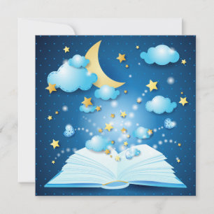 The magic book, invitation