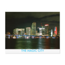 THE MAGIC CITY POSTCARD