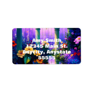 The Magic Garden Address Label