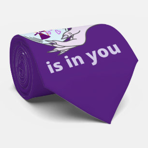 THE MAGIC IS IN YOU   inspirational gift idea      Tie