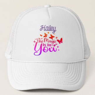 "The Magic is in You" Personalised  Trucker Hat