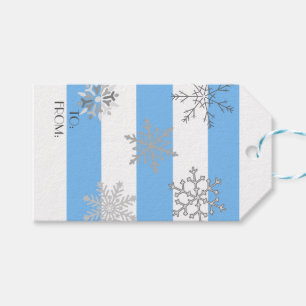 The Magic of a First Snow! on a Gift Tags
