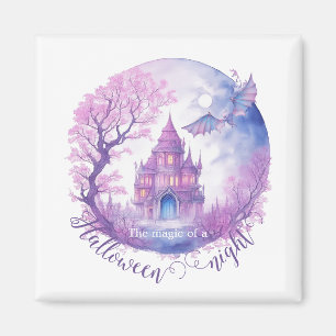 The magic of a Halloween night Magnet