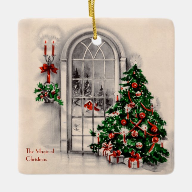 The Magic of Christmas at Home Ornament (Front)