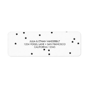 The Magic of Christmas Return Address Label