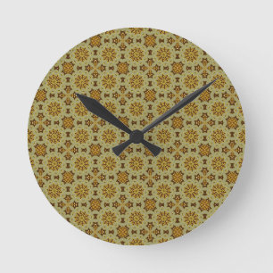 The Magic of Christmas Round Clock