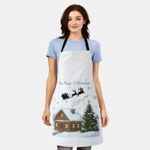 The Magic of Christmas   Santa's Sleigh & Cosy  Apron