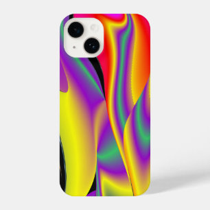 The Magic of Colors Abstract 3D Rainbowart iPhone 14 Case