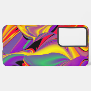 The Magic of Colors Abstract 3D Rainbowart Samsung Galaxy Case