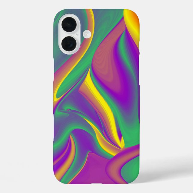 The Magic of Colours Abstract 3D Rainbowart Case-Mate iPhone Case (Back)