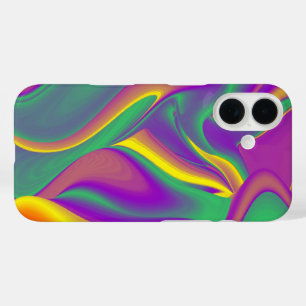 The Magic of Colours Abstract 3D Rainbowart iPhone 16 Case