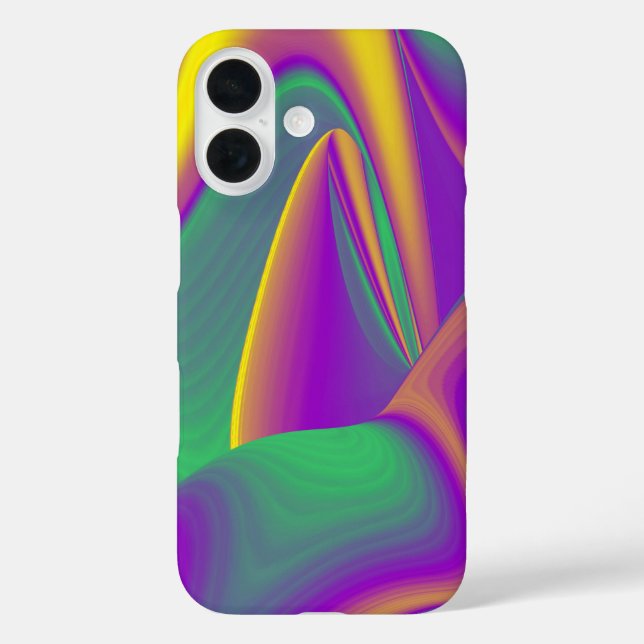 The Magic of Colours Abstract 3D Rainbowart Case-Mate iPhone Case (Back)