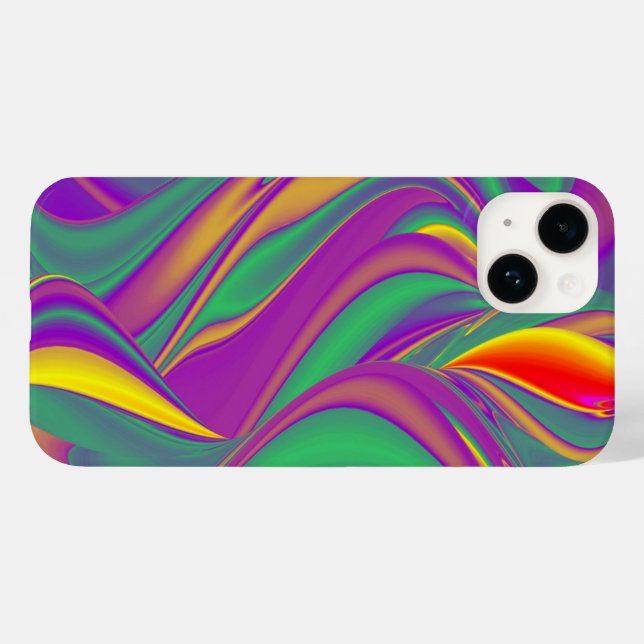 The Magic of Colours Abstract 3D Rainbowart Case-Mate iPhone Case (Back (Horizontal))
