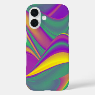 The Magic of Colours Abstract 3D Rainbowart iPhone 16 Case