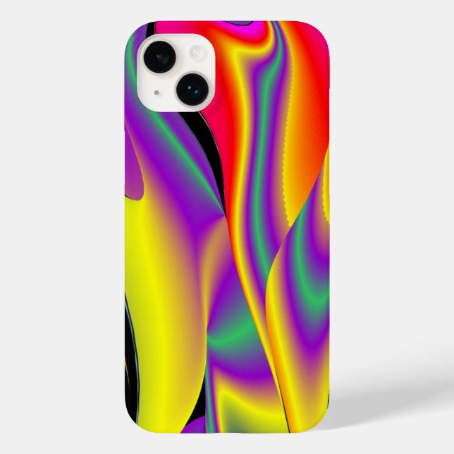 The Magic of Colours Abstract 3D Rainbowart Case-Mate iPhone Case (Back)